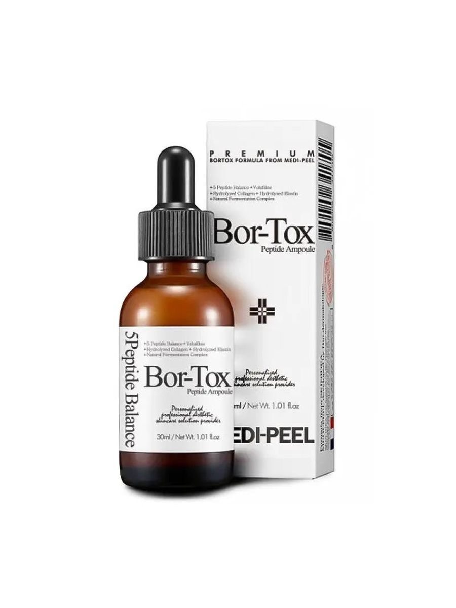 Medi-Peel Bor-Tox Peptide Ampoule 30 мл. Пептидная сыворотка с эффектом ботокса — фото 2