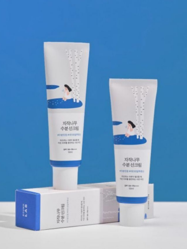 ROUND LAB Солнцезащитный крем с березовым соком. Birch Juice Moisturizing Sunscreen SPF 50+ PA++++. 50 мл