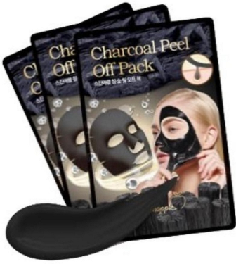 Skinapple Очищающая маска-пленка «Уголь» Skinapple Charcoal Peel Off Pack. 10 гр 20 шт