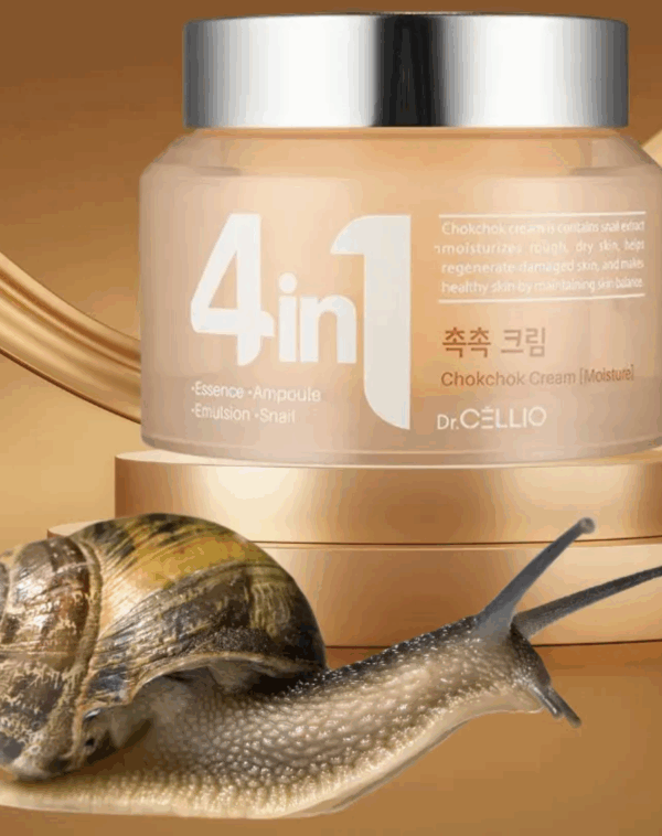 CELLIO КРЕМ ДЛЯ ЛИЦА 4 IN1 CREAM 70 мл (SNAIL CHOKCHOK)