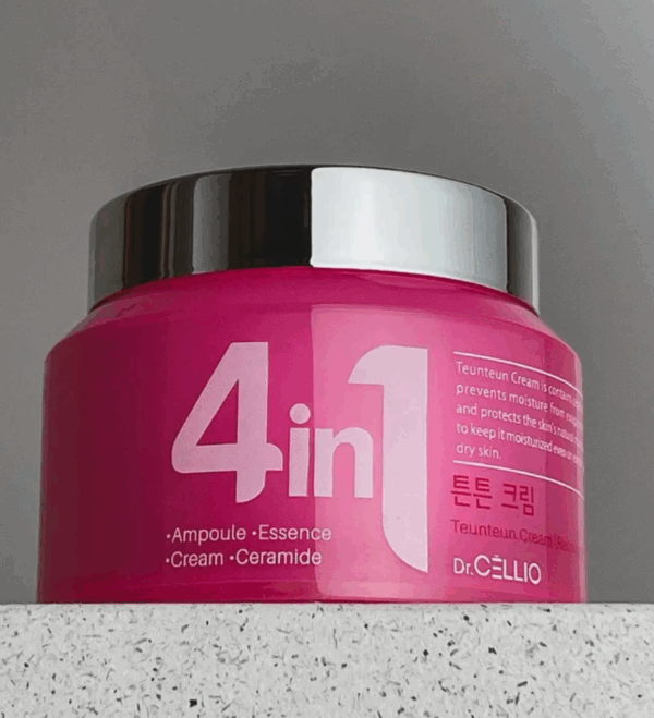 CELLIO КРЕМ ДЛЯ ЛИЦА 4 IN1 CREAM 70 мл (CERAMIDE TEUNTEUN)