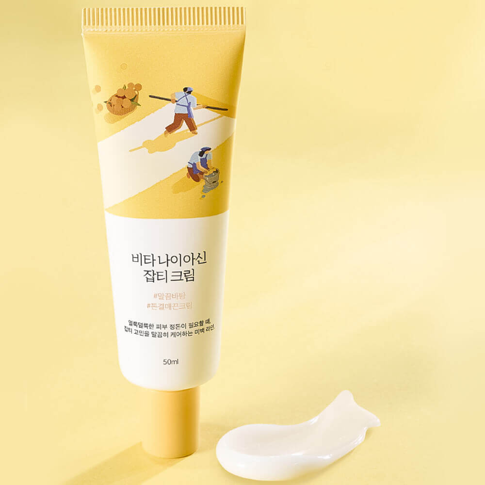 ROUND LAB Осветляющий крем с ниацинамидом Round Lab Vita Niacinamide Dark Spot Cream 50 мл — фото 2