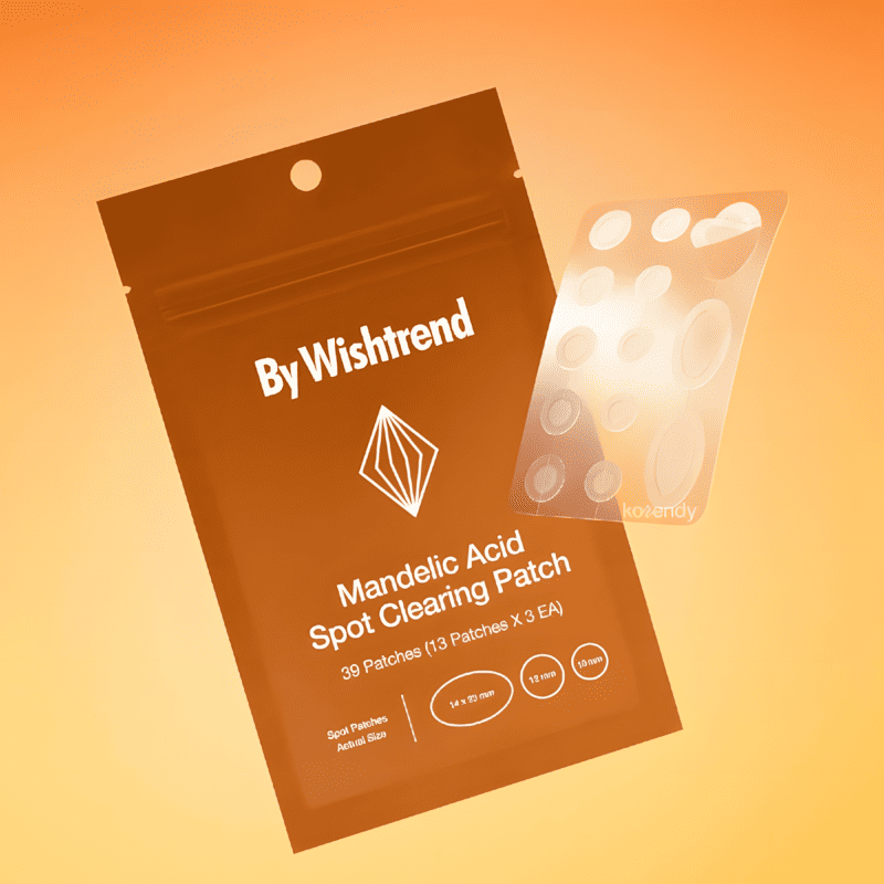 BY WISHTREND СПОТ ПАТЧИ ОТ АКНЕ MANDELIC ACID SPOT CLEARING PATCH 39 шт