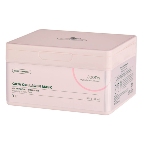 VT COSMETICS Набор тканевых масок с коллагеном для эластичности кожи VT Cosmetics Cica Collagen Mask 30 шт*320 гр