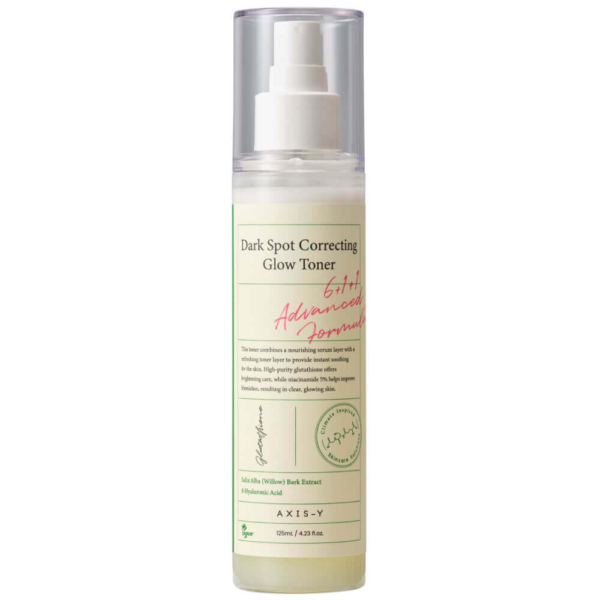 AXIS-Y/ Осветляющий тонер-мист от постакне AXIS-Y Dark Spot Correcting Glow Toner 125 мл.