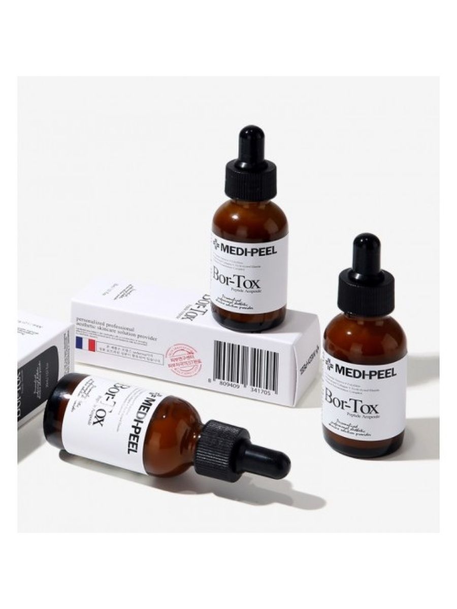 Medi-Peel Bor-Tox Peptide Ampoule 30 мл. Пептидная сыворотка с эффектом ботокса — фото 3