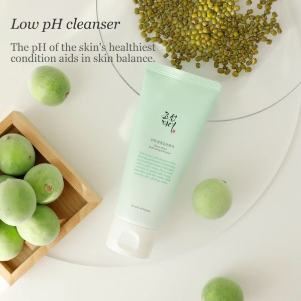 BEAUTY OF JOSEON Освежающий гель для умывания с зелёной сливой Beauty of Joseon Green Plum Refreshing Cleanser 100 мл