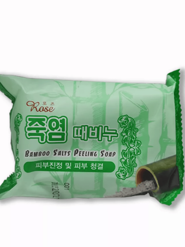 ROSE Мыло-пилинг с солью бамбука Bamboo Salts Peeling Soap 150 гр