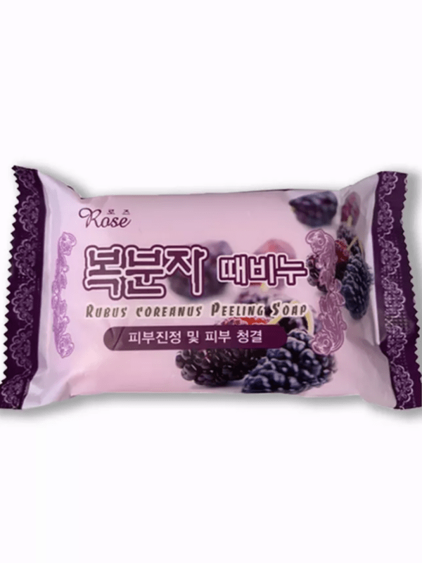 ROSE Мыло-пилинг с тутовником Rubus Coreanus Peeling Soap 150 гр