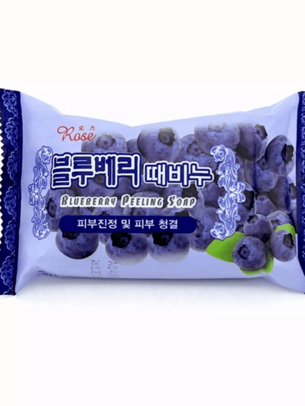 ROSE Мыло-пилинг с голубикой Blueberry Peeling Soap 150 гр