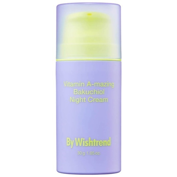 BY WISHTREND Ночной крем с ретинолом и бакучиолом By Wishtrend Vitamin A-mazing Bakuchiol Night Cream 30 мл